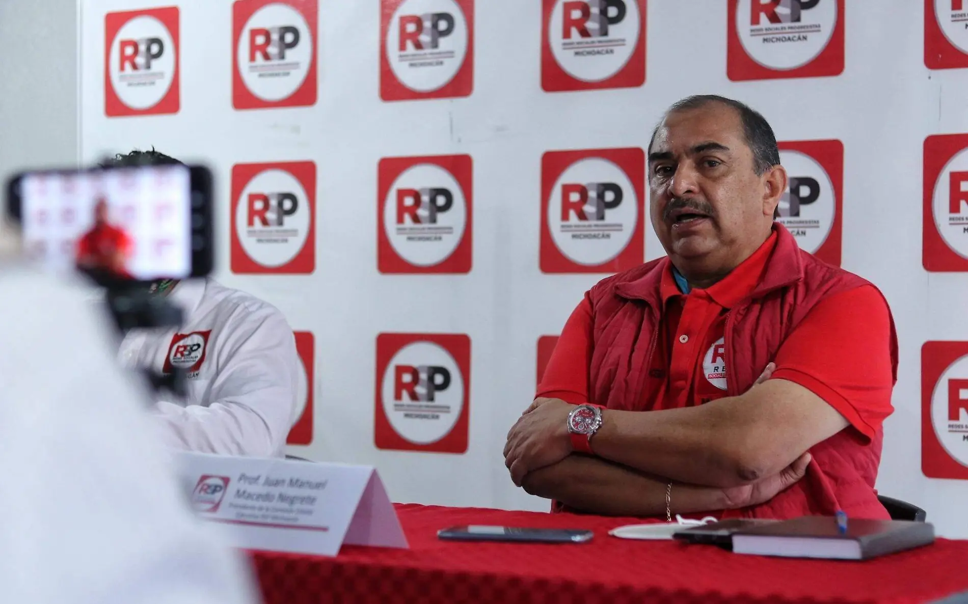 Juan Manuel Macedo Negrete, dirigente RSP Foto Fernando Maldonado El Sol de Morelia 2